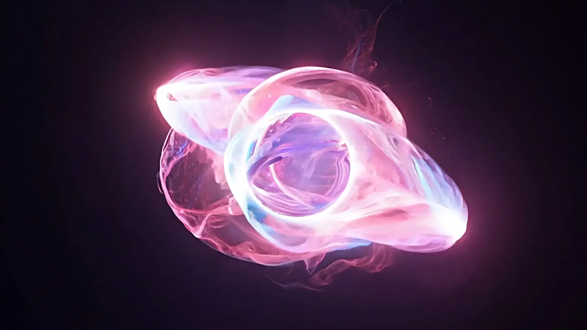 Cosmic Energy Vortex Overlay for Sci-Fi Logo Reveals